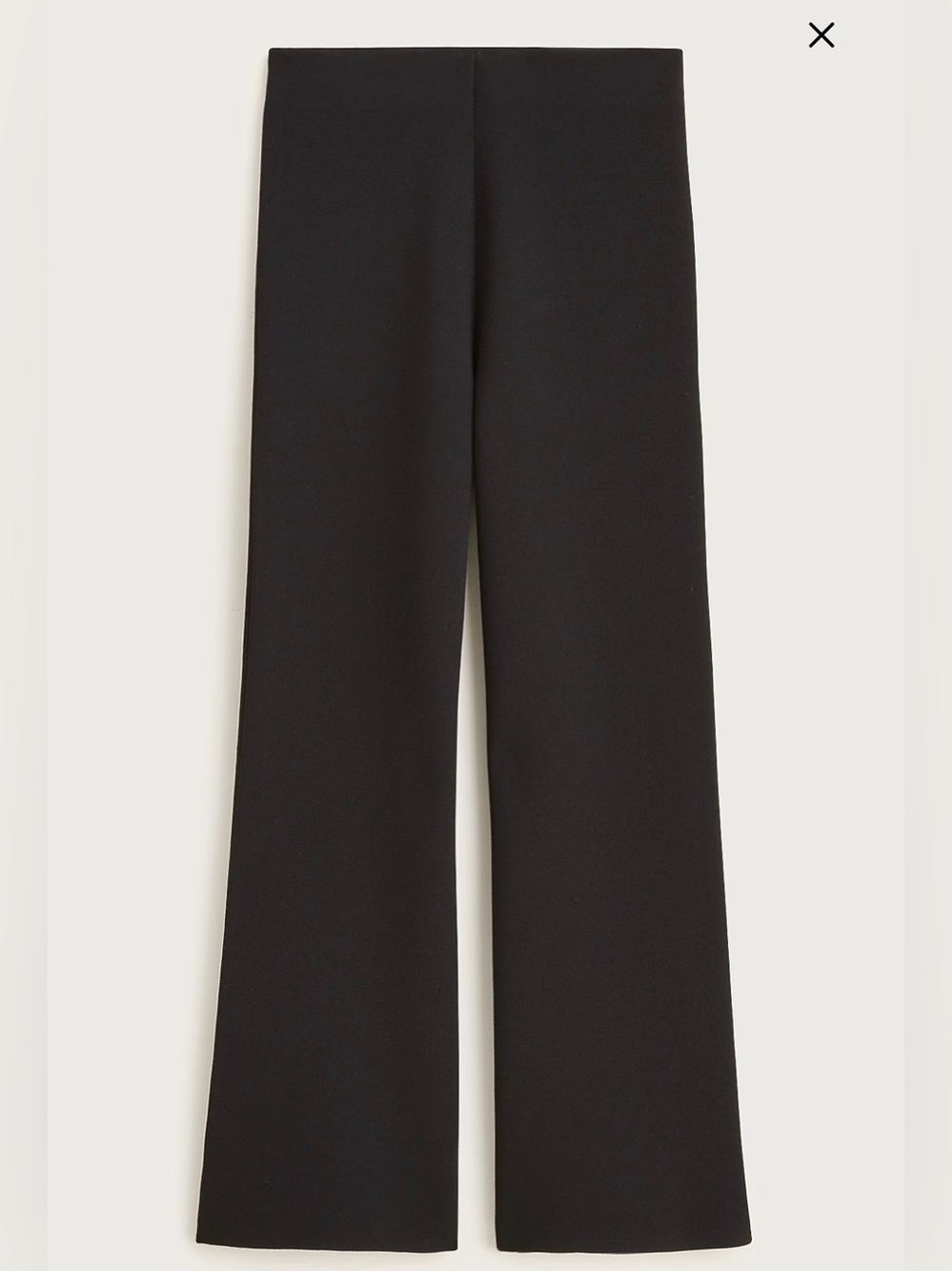 J.Crew Slim-Wide Sweater Pants Black NWT